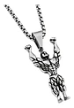 Collar Fitness Fisicoculturismo Gim Acero Inoxidable Hombre - Miniatura 2