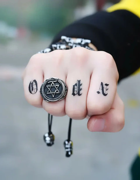 Anillo Estrella Vikingo Acero Inoxidable Color Plata Hombre