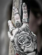 Anillo Estrella Vikingo Acero Inoxidable Color Plata Hombre - Miniatura 3