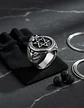 Anillo Estrella Vikingo Acero Inoxidable Color Plata Hombre - Miniatura 8