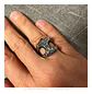 Anillo Hombre Martillo Thor Mjolnir Vikingo Nórdico De Acero - Miniatura 2