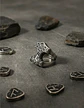 Anillo Hombre Martillo Thor Mjolnir Vikingo Nórdico De Acero - Miniatura 3