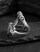 Anillo Hombre Martillo Thor Mjolnir Vikingo Nórdico De Acero - Miniatura 20