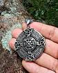 Collar Vikingo En Acero Para Hombres Dije Nórdico Amuleto - Miniatura 3