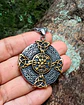 Collar Vikingo En Acero Para Hombres Dije Nórdico Amuleto - Miniatura 13
