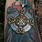 Collar Vikingo En Acero Para Hombres Dije Nórdico Amuleto - Miniatura 18