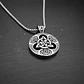 Collar De Acero Para Hombre Dije Amuleto Nudo Celta Triqueta - Miniatura 8