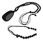 Collar Piedra Obsidiana Buda Meditacion Chakras Mujer Hombre - Miniatura 3