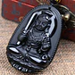 Collar Piedra Obsidiana Buda Meditacion Chakras Mujer Hombre - Miniatura 5