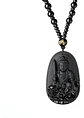 Collar Piedra Obsidiana Buda Meditacion Chakras Mujer Hombre - Miniatura 9