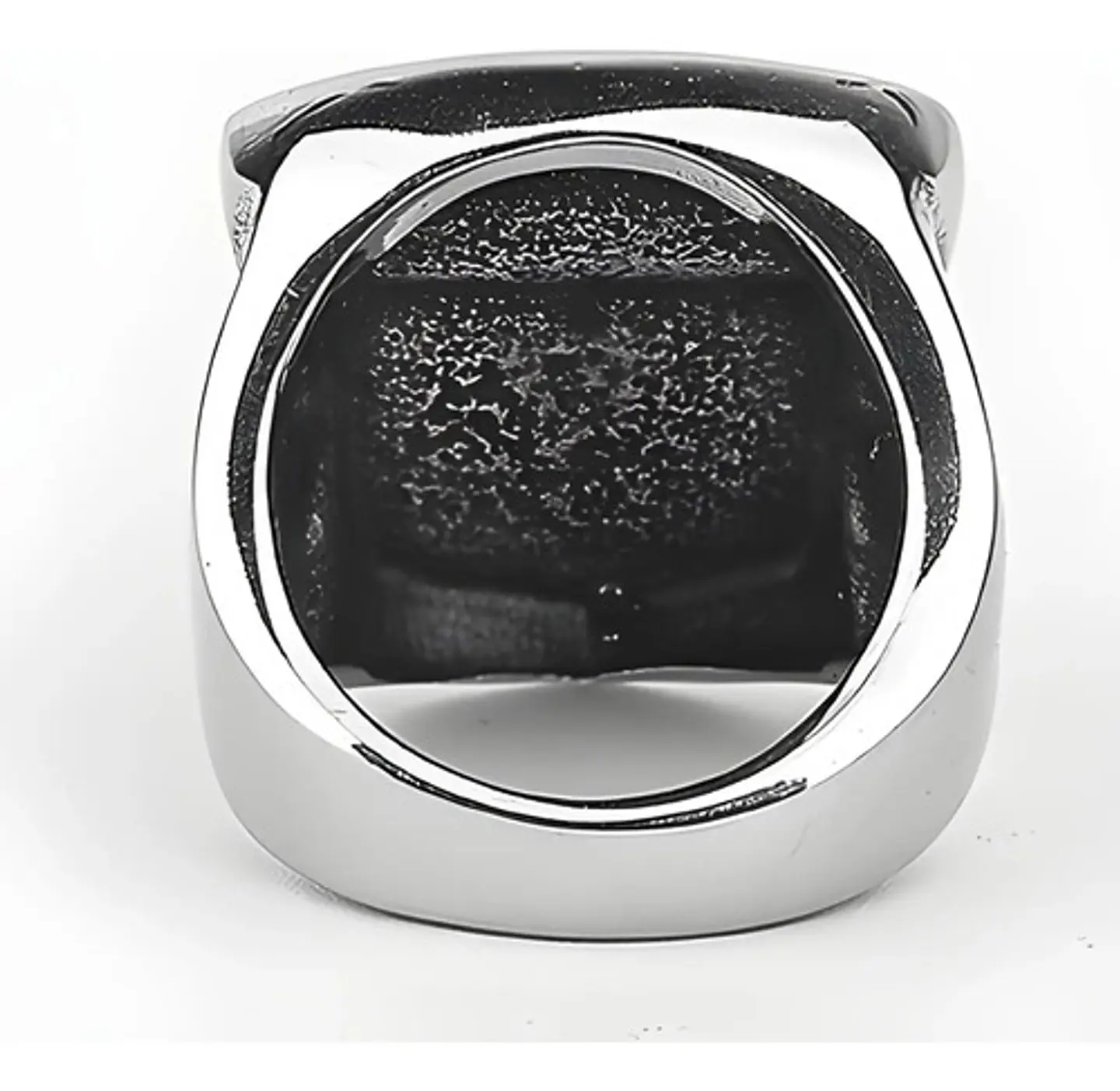 Anillo Aguila Militar Color Plata Acero Inoxidable Hombre 4