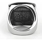 Anillo Aguila Militar Color Plata Acero Inoxidable Hombre - Miniatura 4