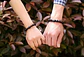 Pulsera De Pareja Yoga Piedras Obsidiana Negra Mujer Hombre - Miniatura 2