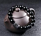 Pulsera De Pareja Yoga Piedras Obsidiana Negra Mujer Hombre - Miniatura 4