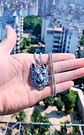 Collar Amuleto Vikingo Lobo Celta En Acero Inoxidable Hombre - Miniatura 9