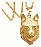 Collar Amuleto Vikingo Lobo Celta En Acero Inoxidable Hombre - Miniatura 11