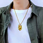 Collar Amuleto Vikingo Lobo Celta En Acero Inoxidable Hombre - Miniatura 13
