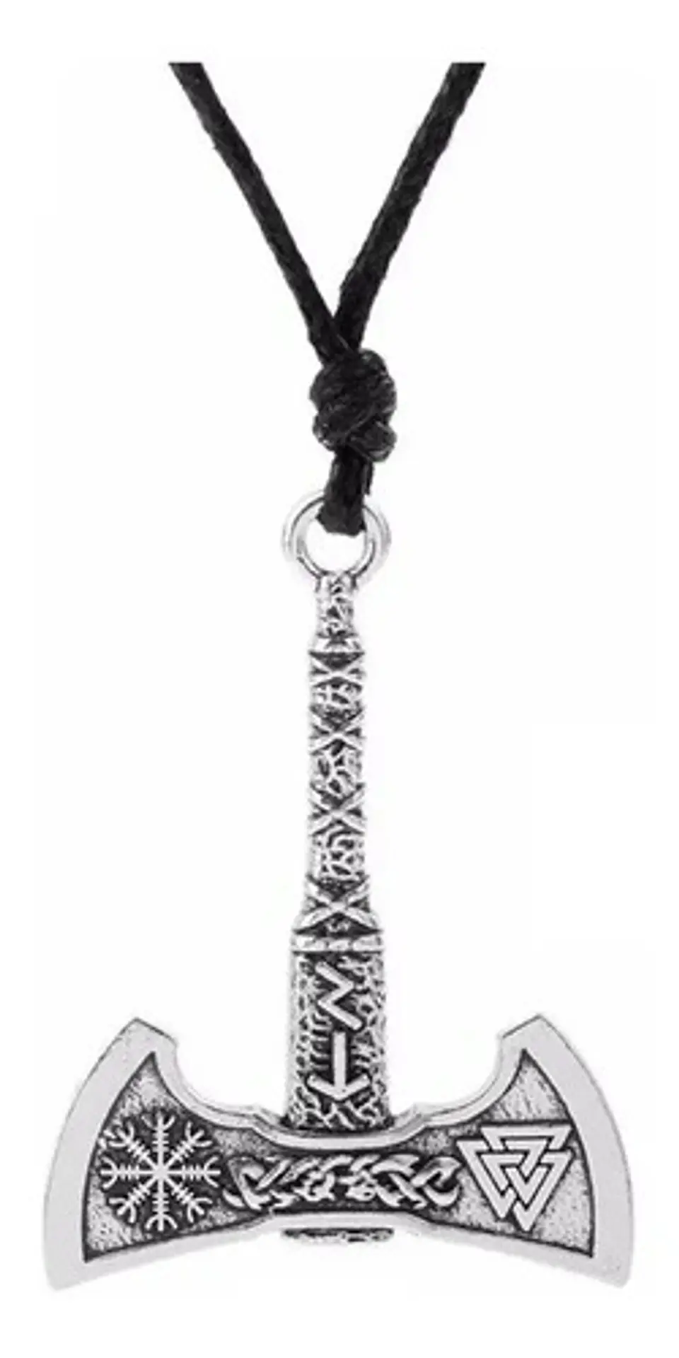 Collar Runas Slavo Vikingo Talisman Amuleto Nórdico Hombre 2