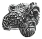 Anillo Guerrero Vikingo Piel De Oso Acero Inoxidable Hombre - Miniatura 11
