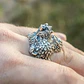 Anillo Guerrero Vikingo Piel De Oso Acero Inoxidable Hombre - Miniatura 13