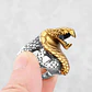 Anillo Cobra Color Oro Serpiente Acero Inoxidable Hombre - Miniatura 2