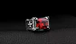 Anillo Piedra Roja Cruz Templario Acero Inoxidable Hombre - Miniatura 7