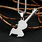 Collar Cráneo Guitarra Rock Metal Acero Inoxidable Hombre - Miniatura 11