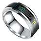 Anillo Termómetro Cambio Temperatura Acero Inoxidable Hombre - Miniatura 3