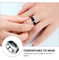 Anillo Termómetro Cambio Temperatura Acero Inoxidable Hombre - Miniatura 7