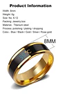 Anillo Termómetro Cambio Temperatura Acero Inoxidable Hombre - Miniatura 16
