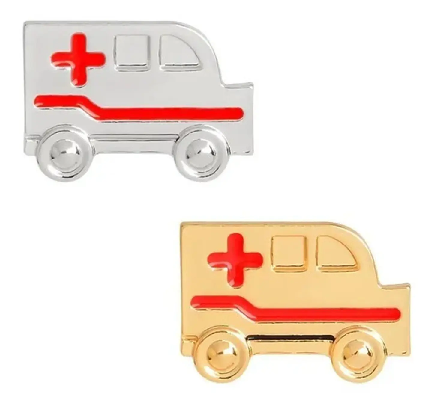 Broche Pin Medico Alerta Medica Ambulancia Tubo Hombre Mujer 1
