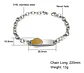 Pulsera Manilla Acero Inoxidable Alerta Médico Medics Hombre - Miniatura 4