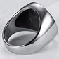 Anillo Nudo Celta Vikingo Color Plat Acero Inoxidable Hombre - Miniatura 12