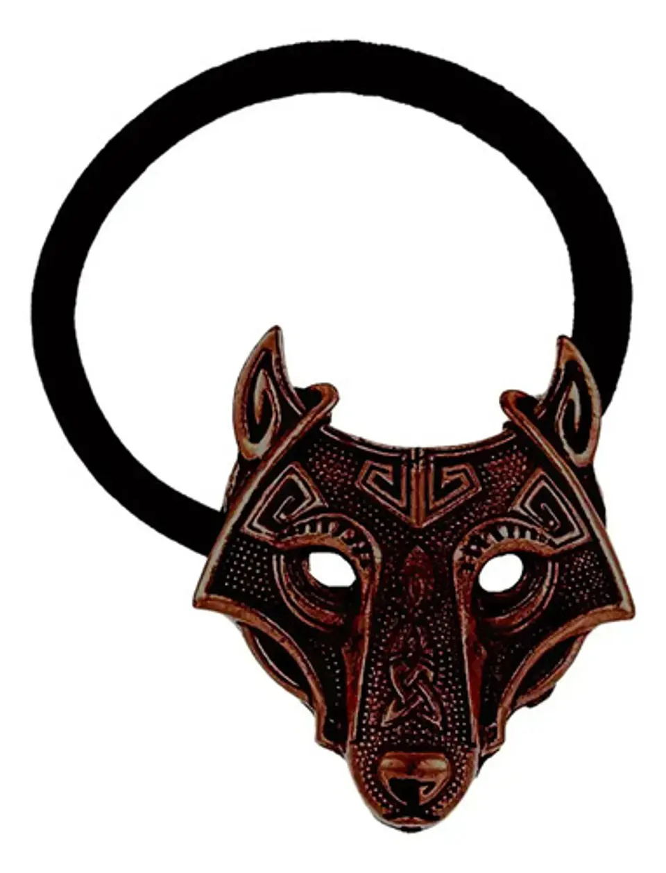 Pinzas Moño Para El Cabello Pelo Elástica Lobo Vikingo Mujer 6