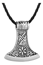 Collar Hacha Arma Eslava Nórdico Vikingo Celta Hombre Mujer - Miniatura 5