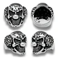 Anillo Payaso Joker Biker Gotico Acero Inoxidable Hombre - Miniatura 2