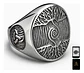 Anillo Vikingo Árbol De La Vida Acero Inoxidable Para Hombre - Miniatura 1