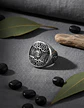 Anillo Vikingo Árbol De La Vida Acero Inoxidable Para Hombre - Miniatura 3