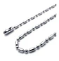 Collar Ancla Militar Acero Inoxidable Color Plata Hombre - Miniatura 3