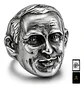  Anillo Color Plata Rusia Vladímir Putin De Acero Hombre - Miniatura 1