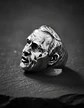  Anillo Color Plata Rusia Vladímir Putin De Acero Hombre - Miniatura 6