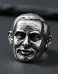  Anillo Color Plata Rusia Vladímir Putin De Acero Hombre - Miniatura 7