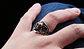 Anillo Pentagrama Cráneo Color Plata Acero Inoxidable Hombre - Miniatura 10