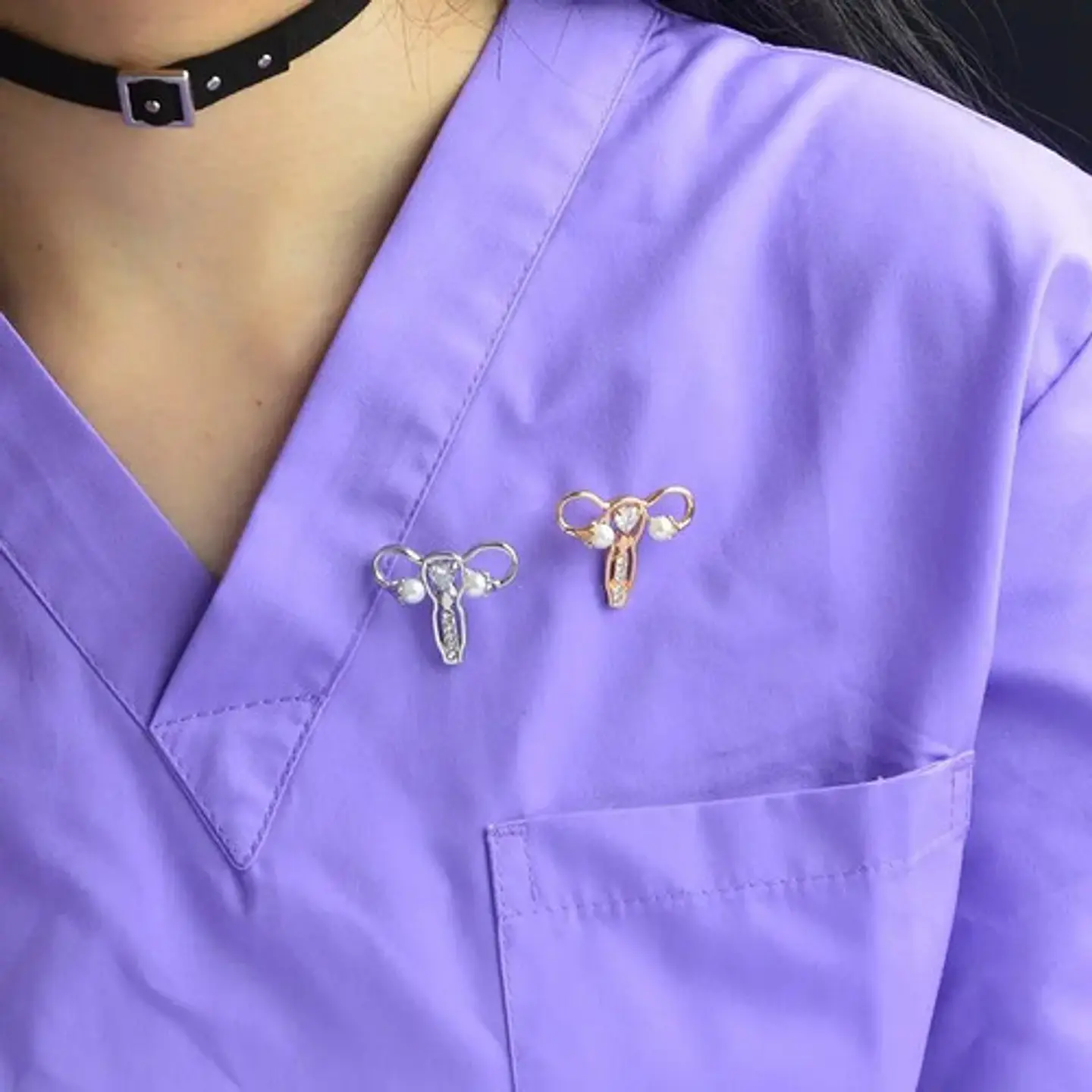 Broche Pin Médicos Alerta Medica Ginecologia Hombre Mujer 3
