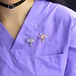 Broche Pin Médicos Alerta Medica Ginecologia Hombre Mujer - Miniatura 3