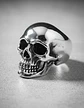 Anillo Cráneo Calaveras Skull Gótico Acero Inoxidable Hombre - Miniatura 6
