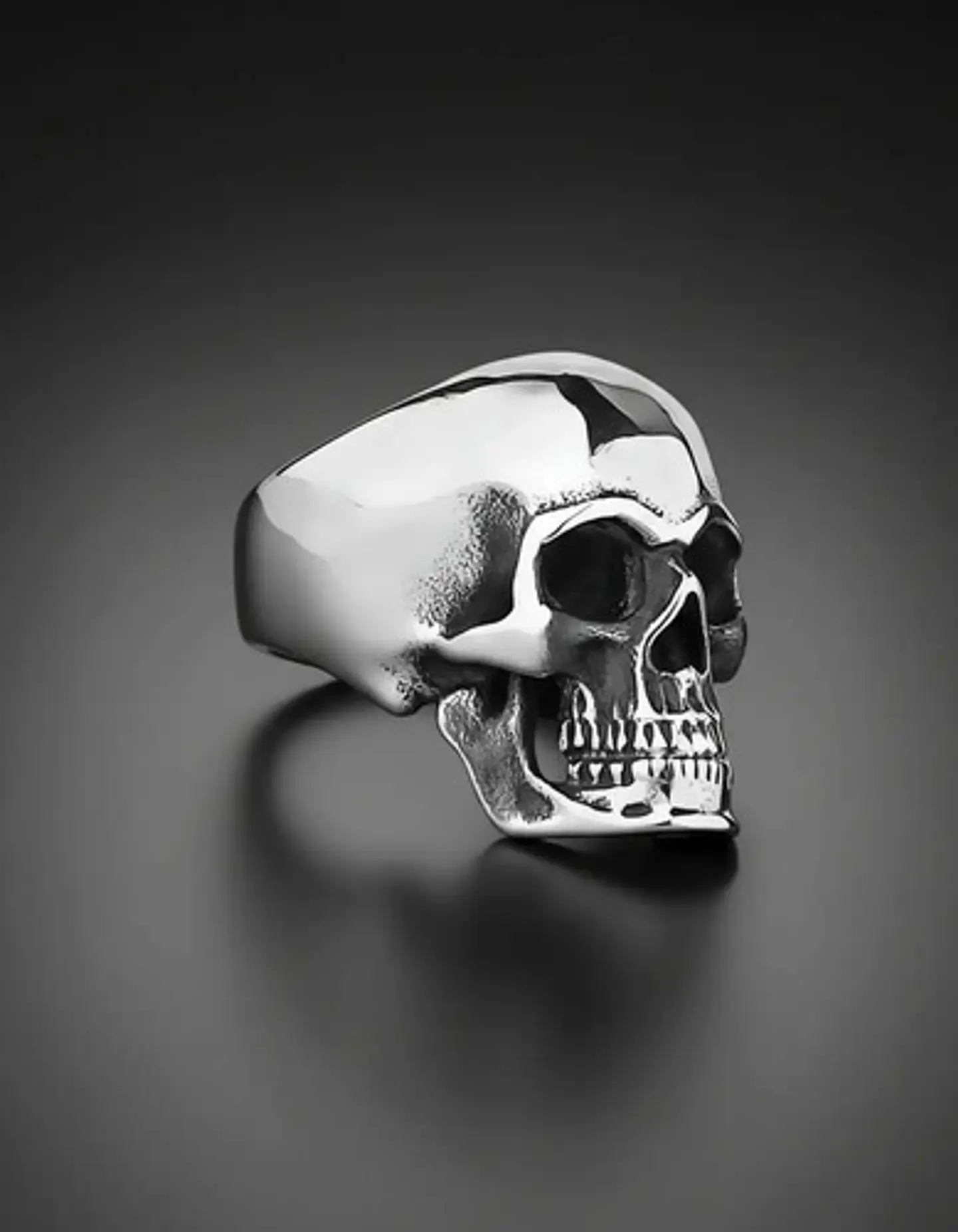 Anillo Cráneo Calaveras Skull Gótico Acero Inoxidable Hombre 8