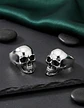 Anillo Cráneo Calaveras Skull Gótico Acero Inoxidable Hombre - Miniatura 9