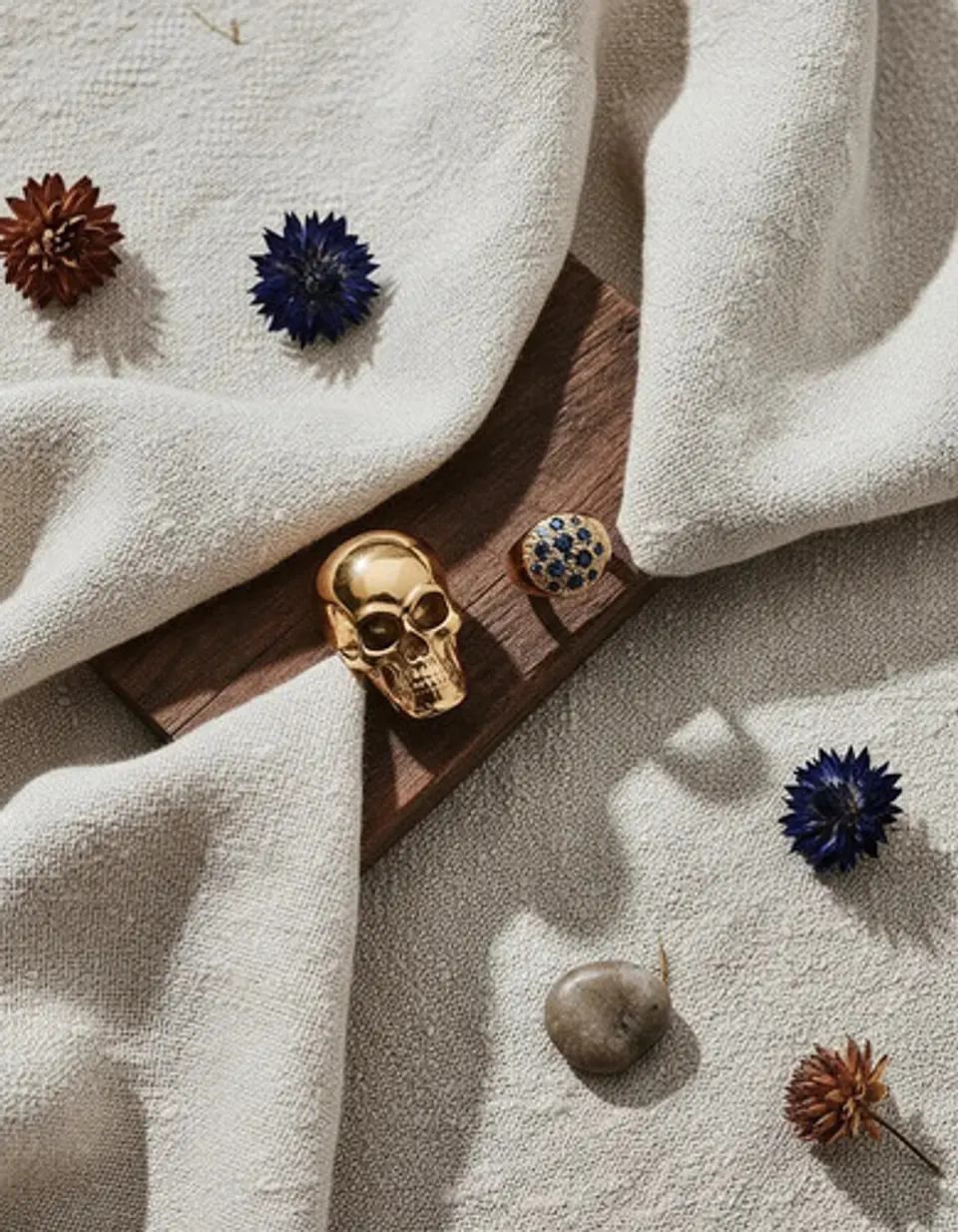 Anillo Cráneo Calaveras Skull Gótico Acero Inoxidable Hombre 13