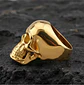Anillo Cráneo Calaveras Skull Gótico Acero Inoxidable Hombre - Miniatura 17